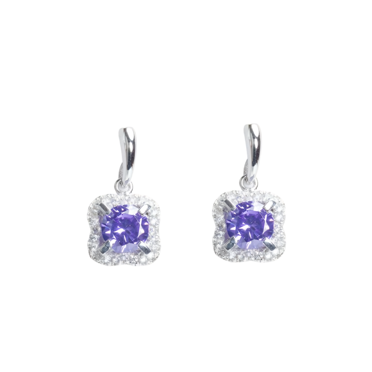 Lavender Frost Earrings