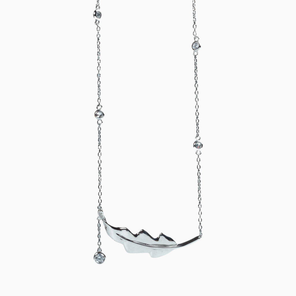 Celeste Feather Whisper Necklace