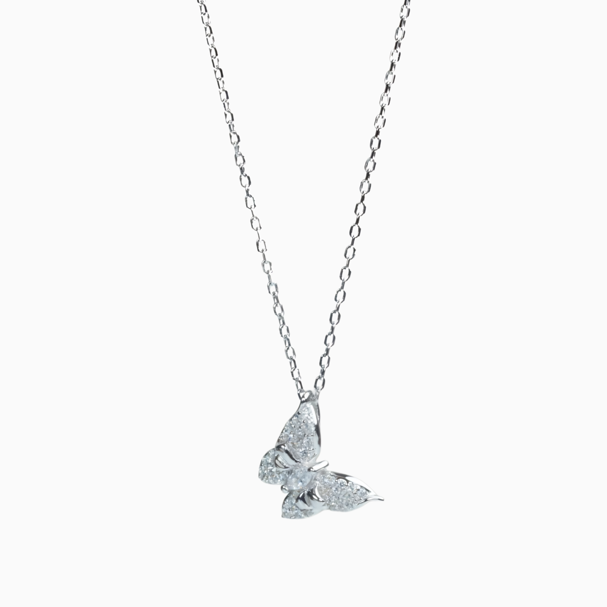 Luna Butterfly Pendant Necklace