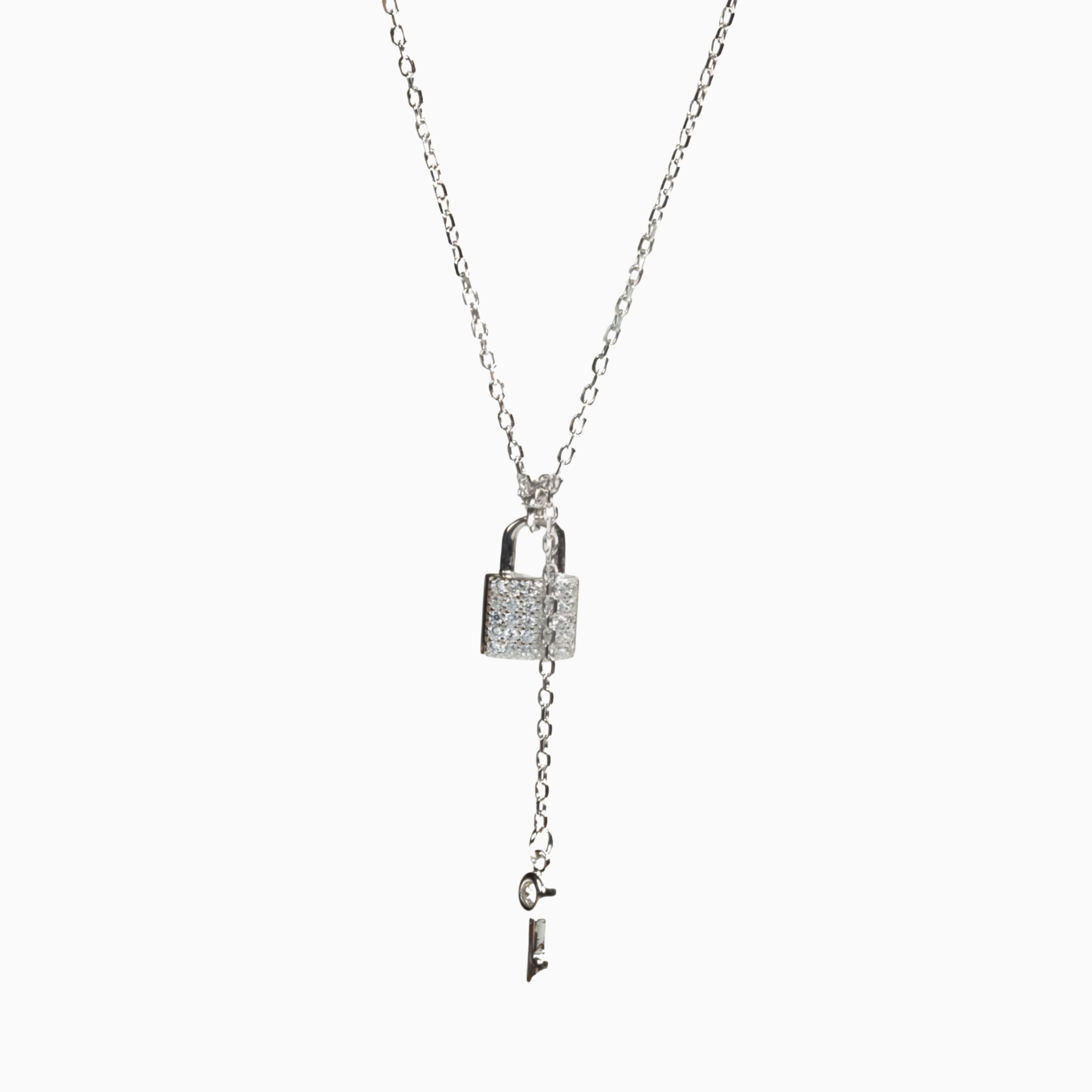 Amora Lock & Key Necklace