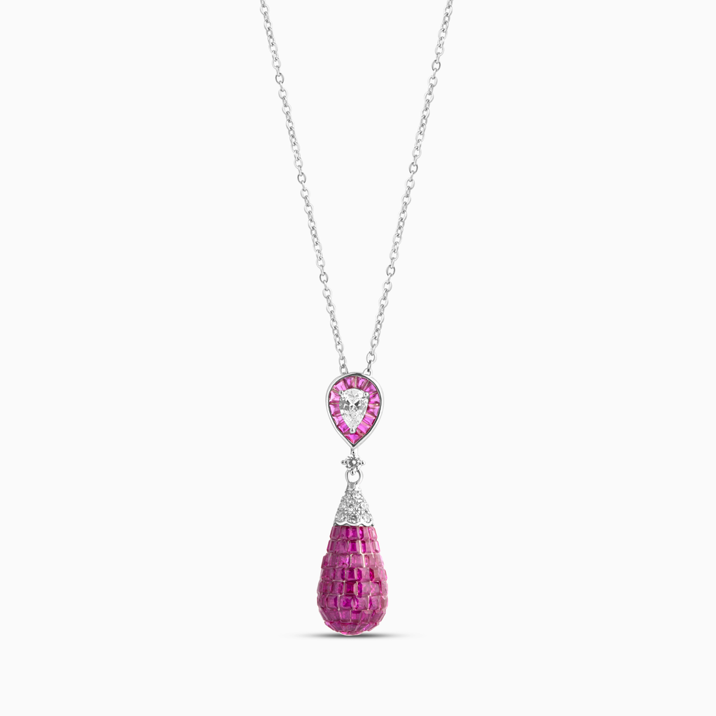 Rosavelle Cascade Teardrop Necklace