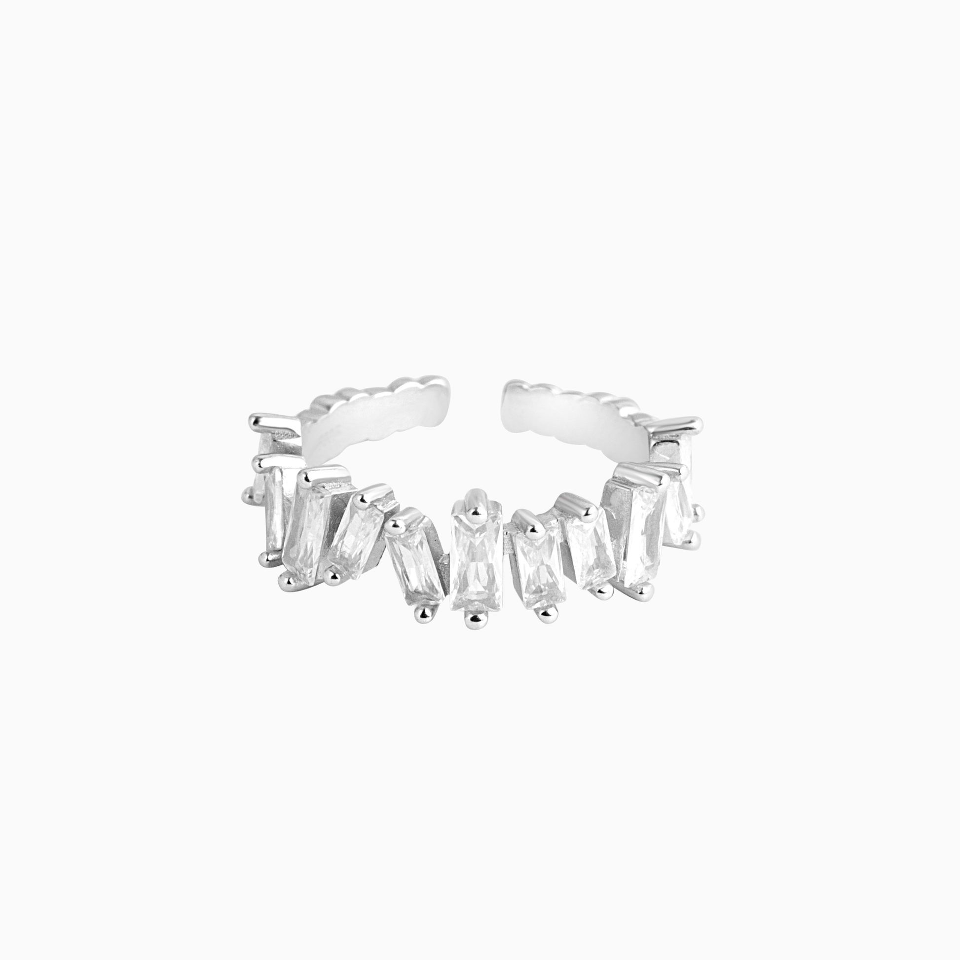 Celeste Baguette Spark Ring