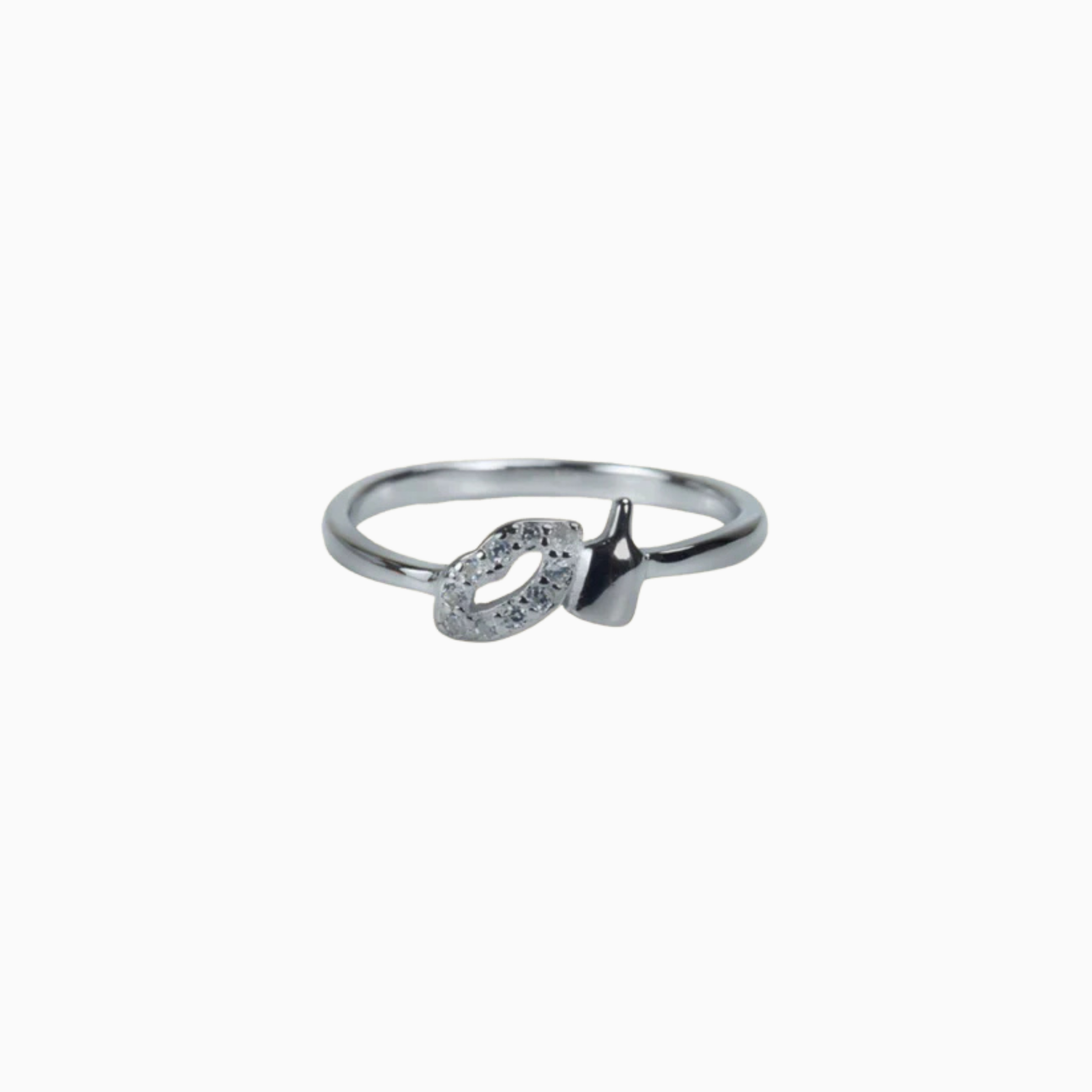 Gloss Kiss Crystal Ring