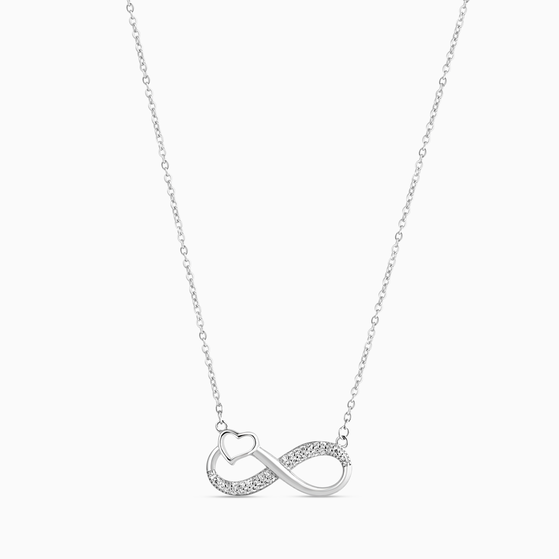 Everlyn Infinity Heart Necklace