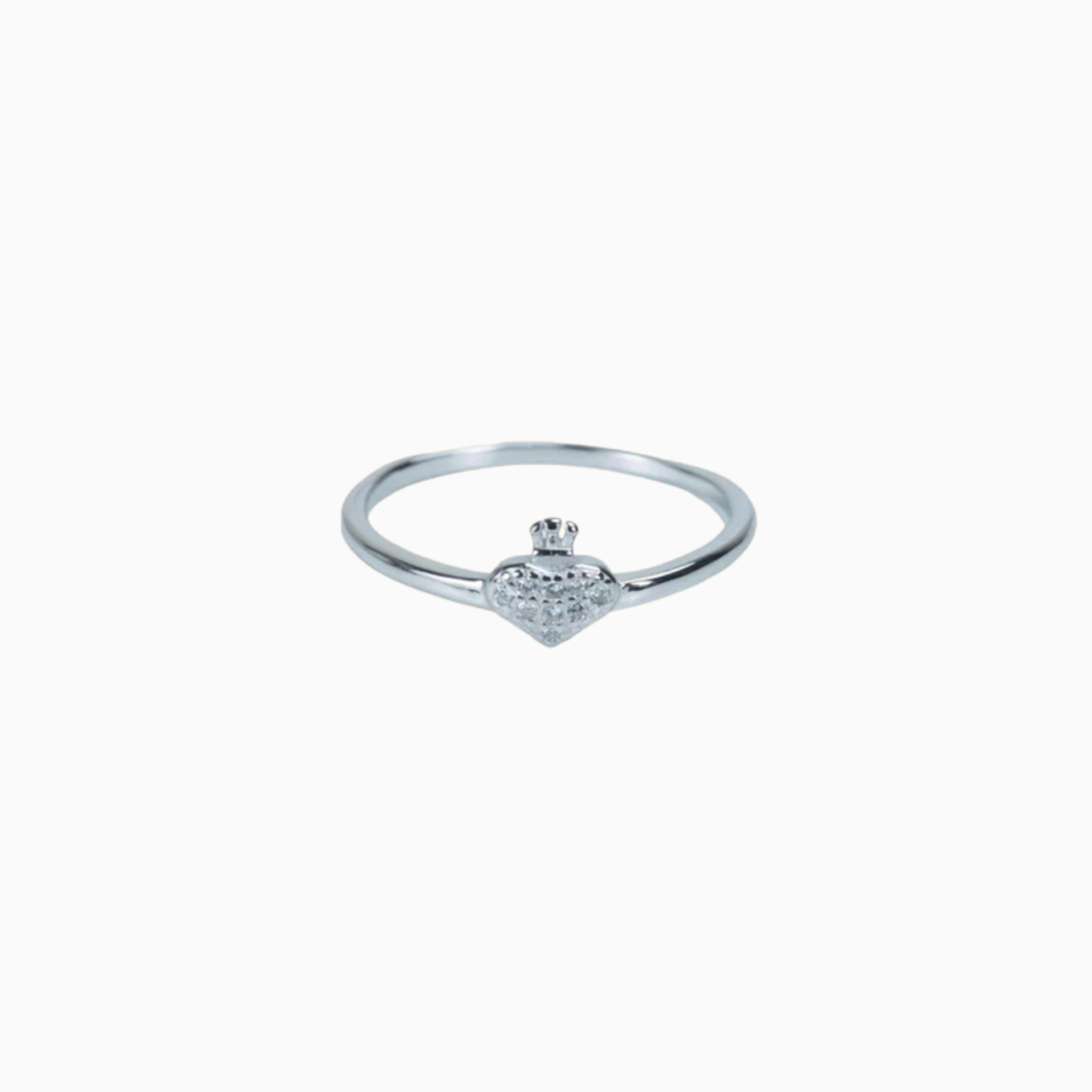 Regina Crowned Heart Ring