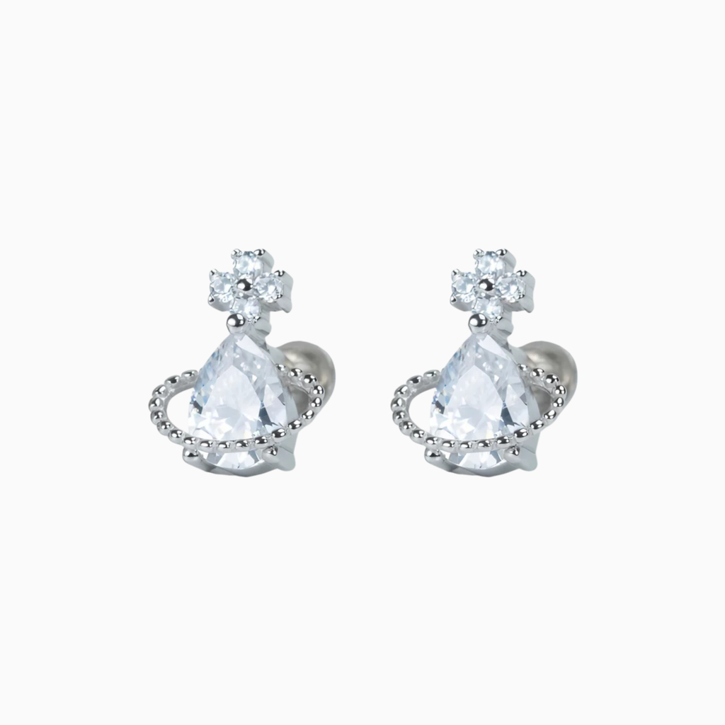 Celestia Crown Drop Studs
