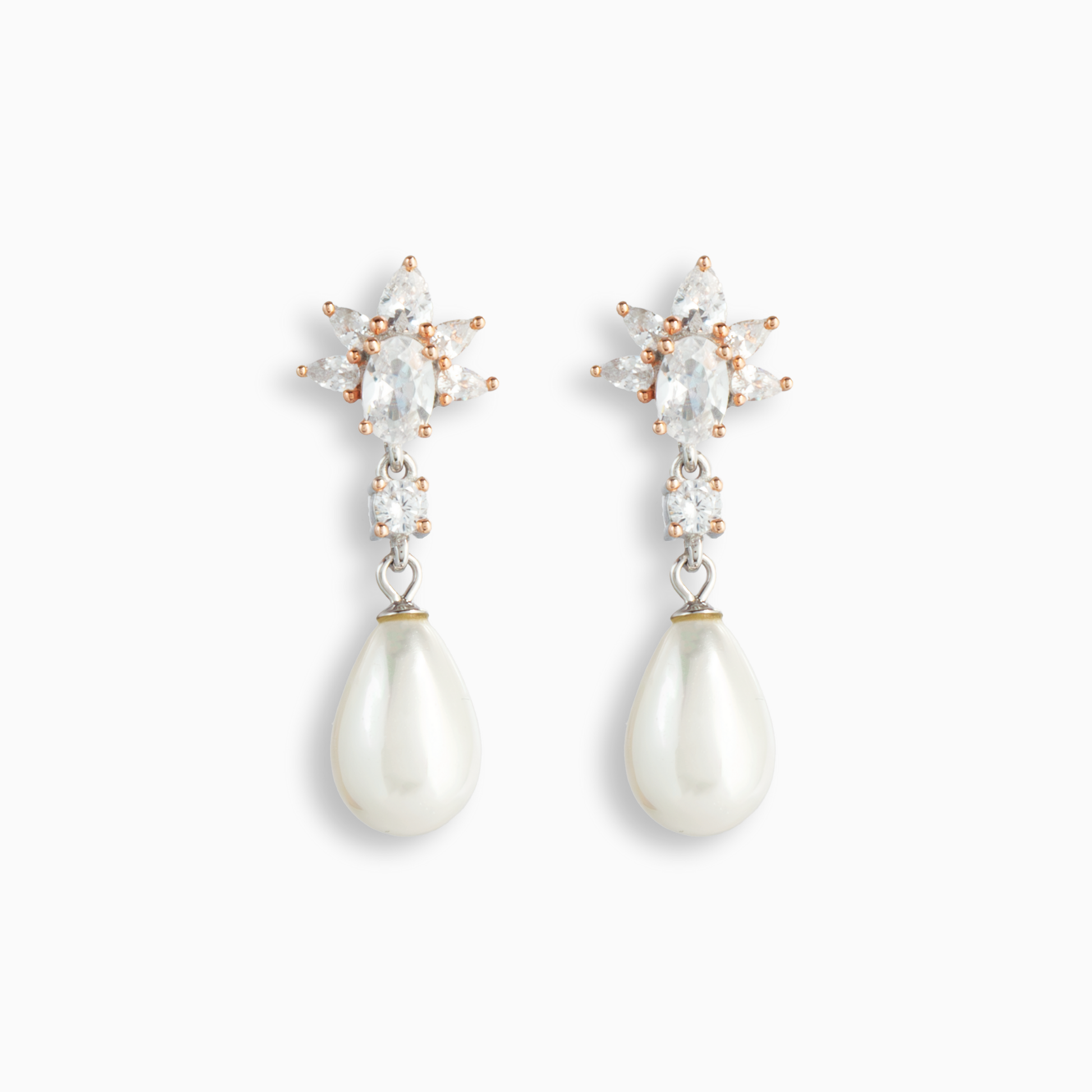 Lunara Pearl Drop Earrings