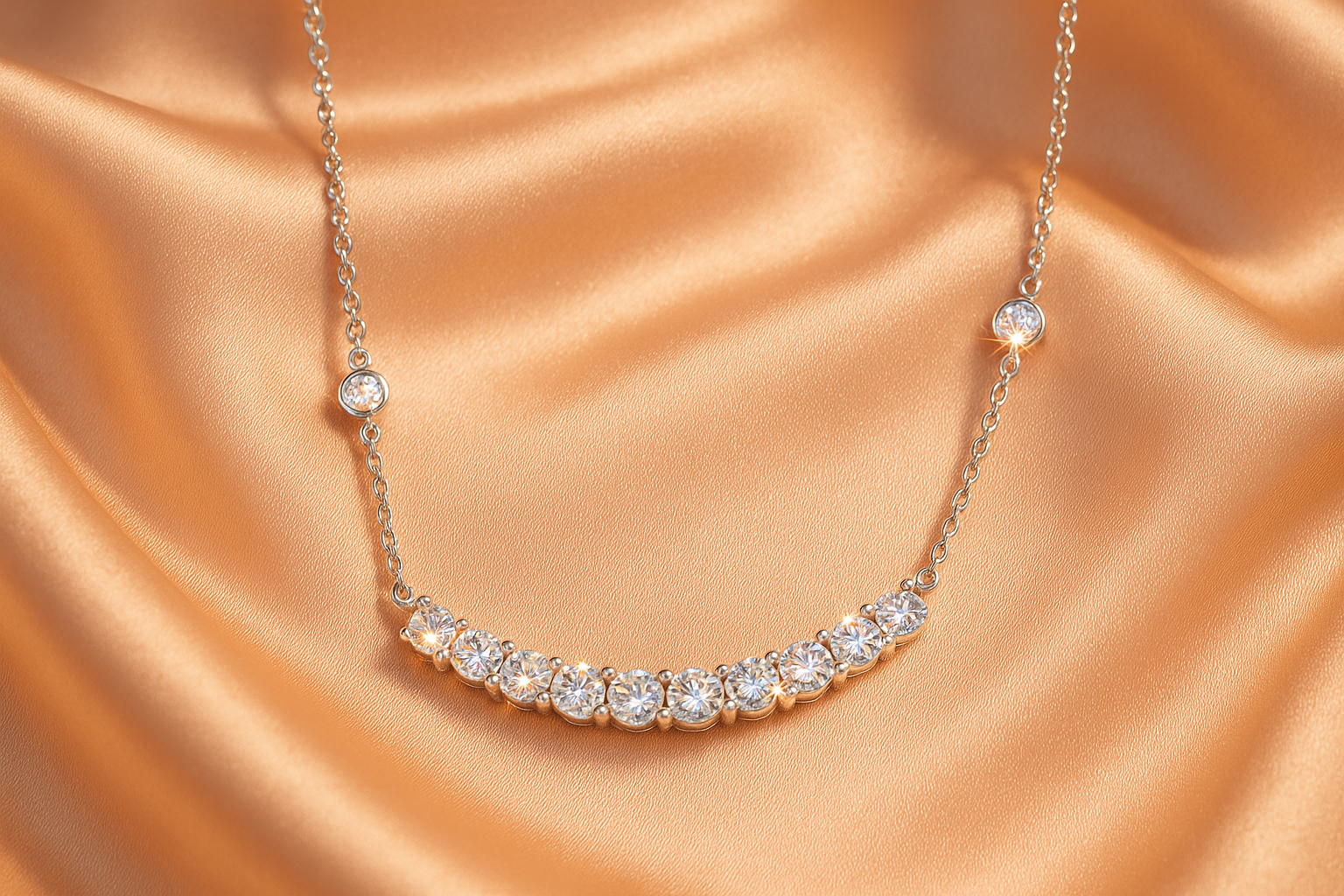 Celestia Curve Necklace