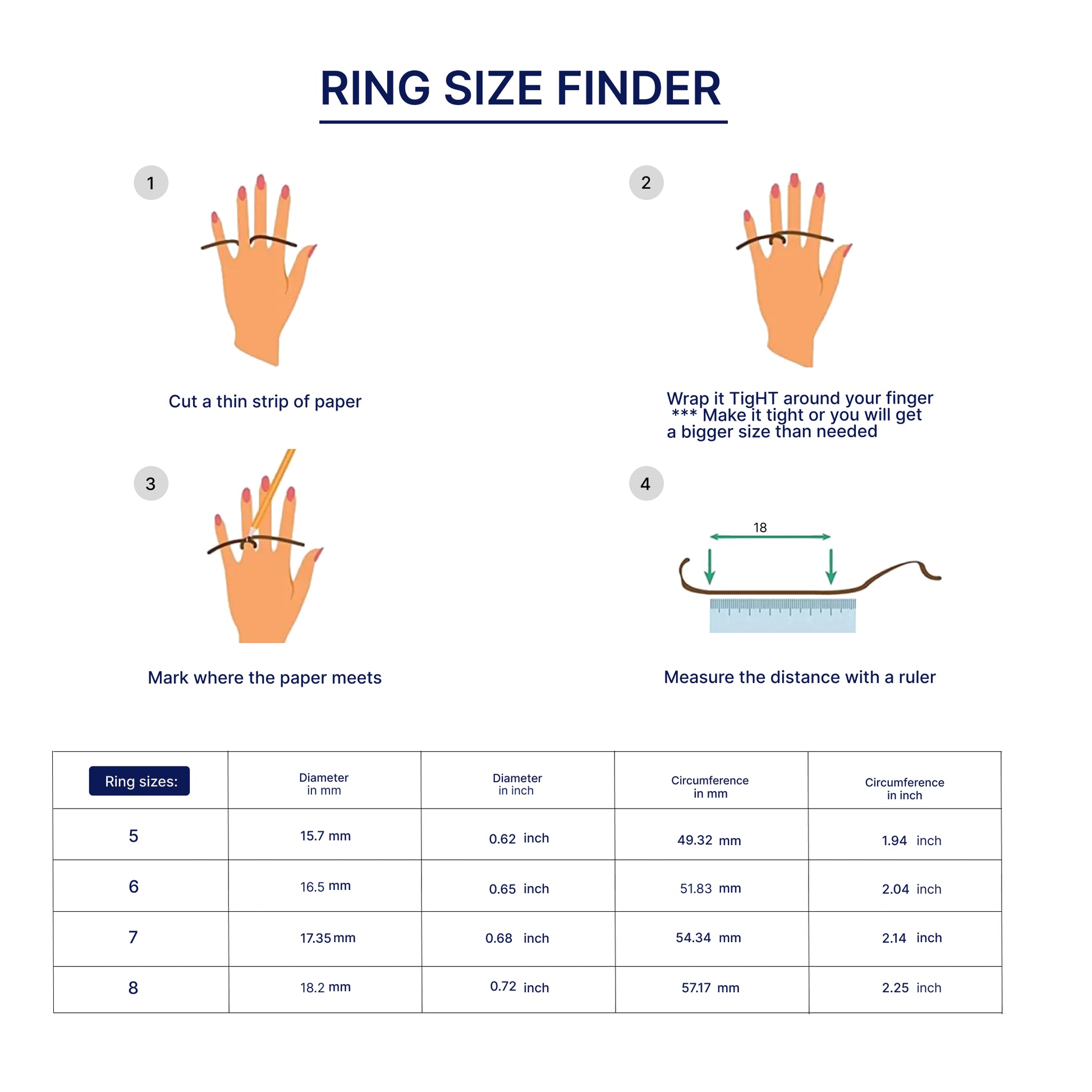 Silver V-Ring