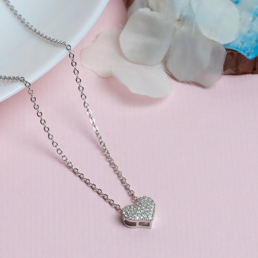 Sparkle Heart Necklace