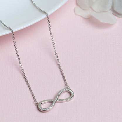 Sparkling Infinity Necklace
