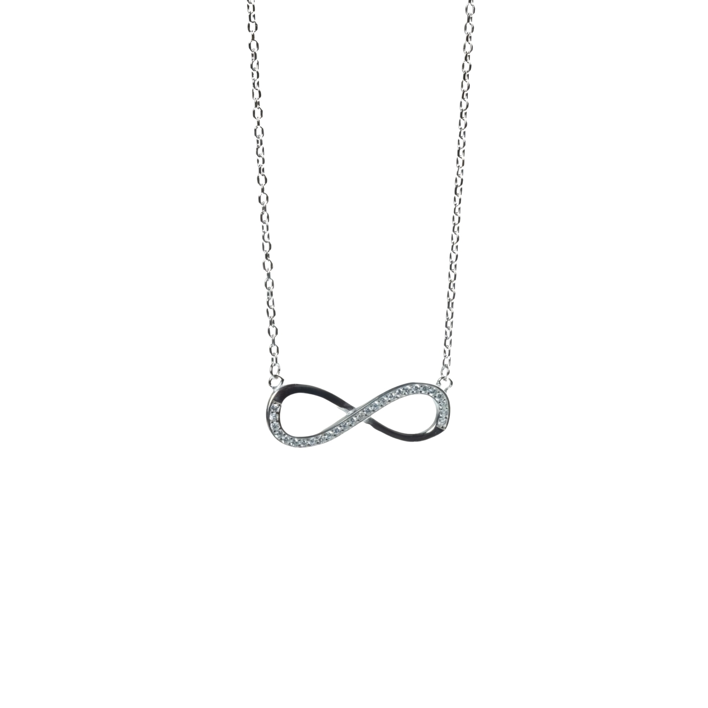 Sparkling Infinity Necklace