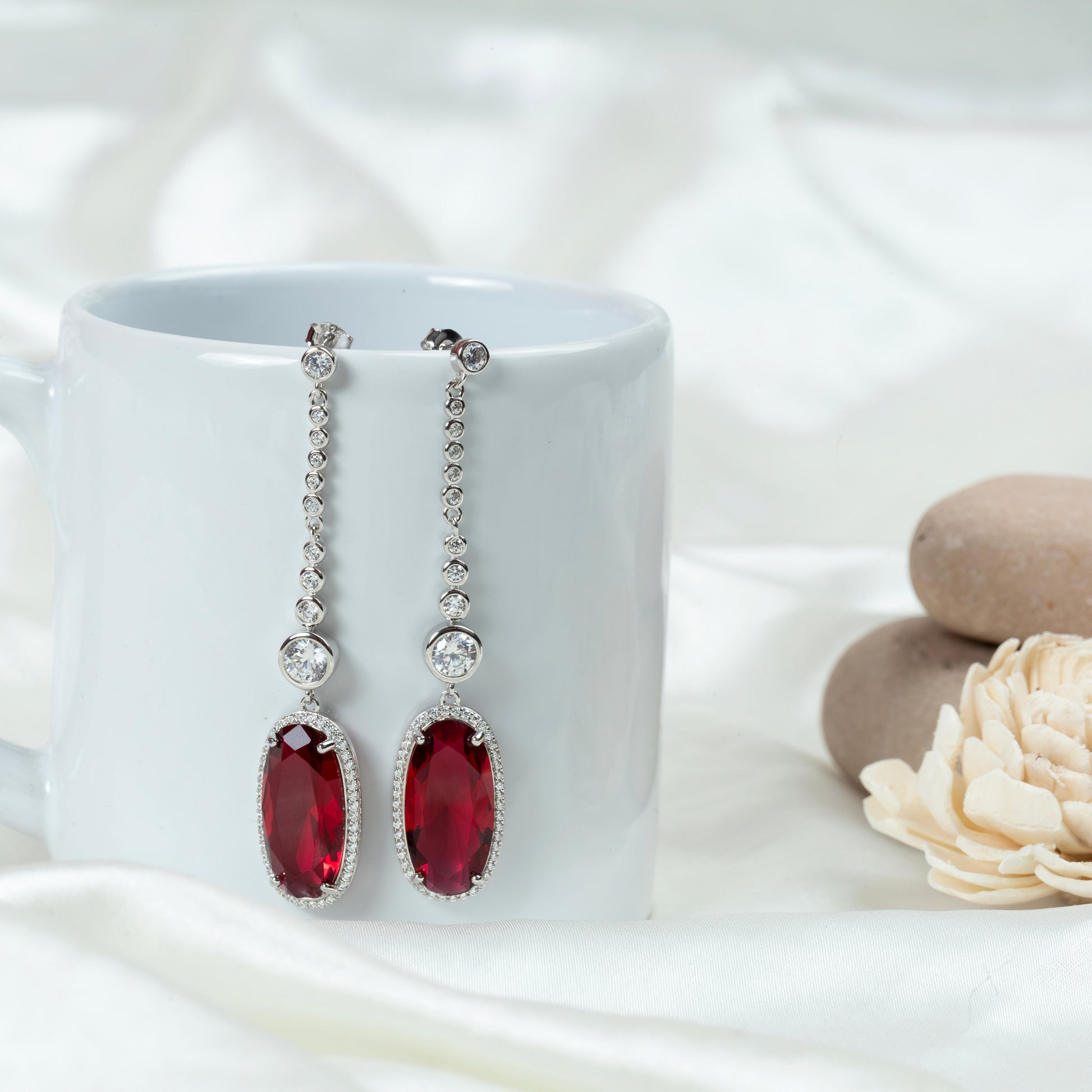 Crimson Drape Drops