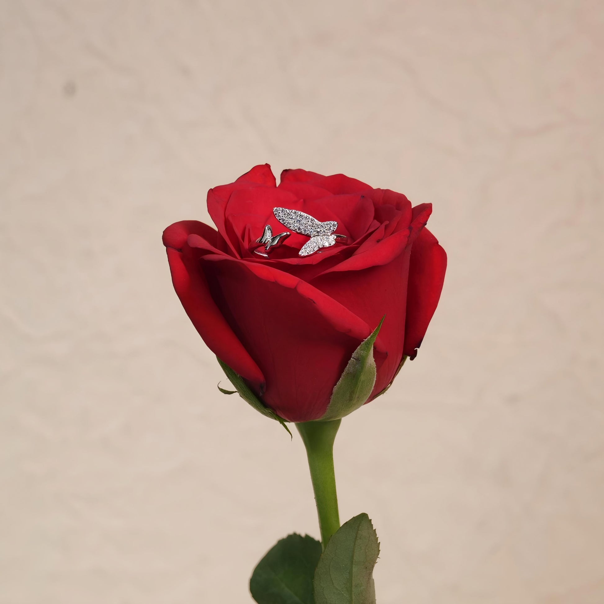 Luna Butterfly Ring