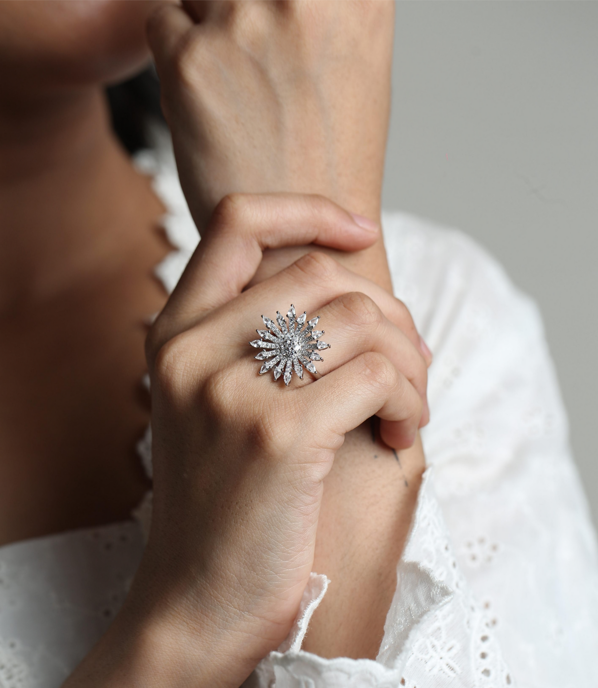 Solara Radiant Bloom Ring