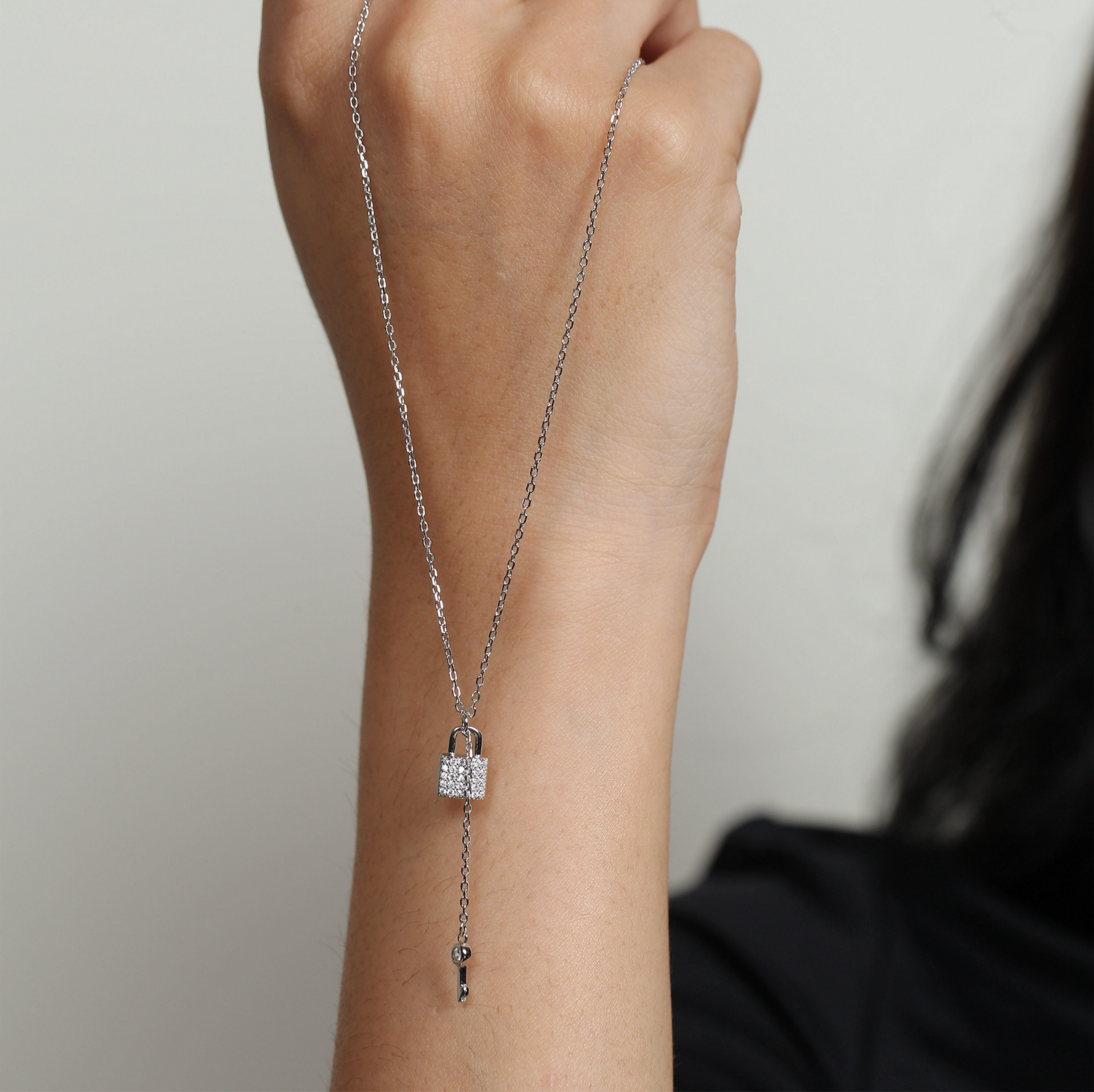 Amora Lock & Key Necklace