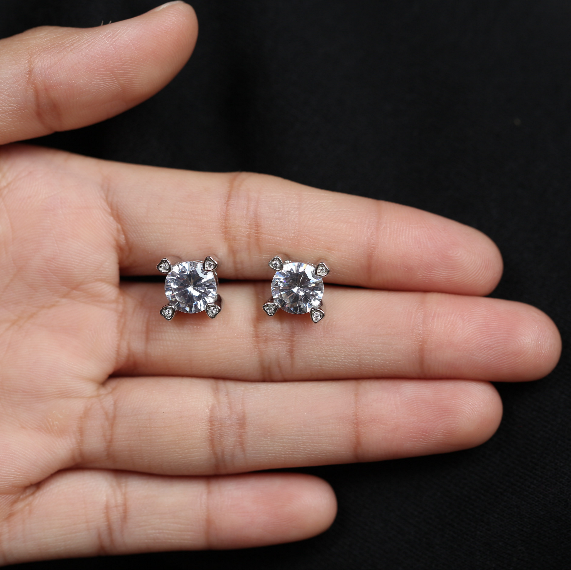 Celestia Classic Stud Earrings