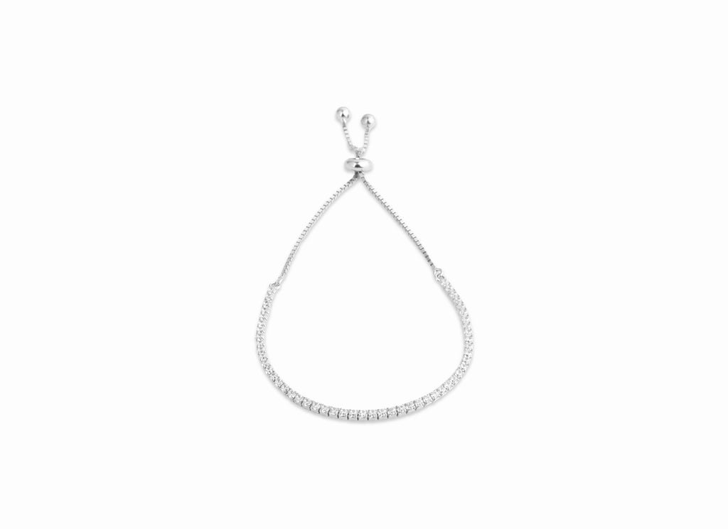 Lustra Adjustable Tennis Slider Bracelet