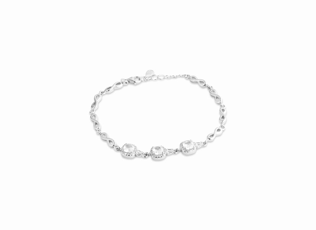 Seraphina Halo Infinity Bracelet